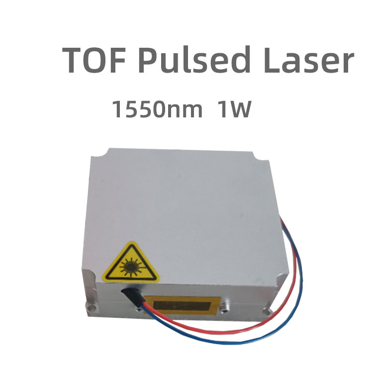 The YB-LASER-1550-1  is a human-eye safe 1550nm high peak pulsed laser that achieves kW-level peak power, ns-level pulse width laser output, and self-monitoring light, making it ideal for use as a TOF LIDAR emission source.