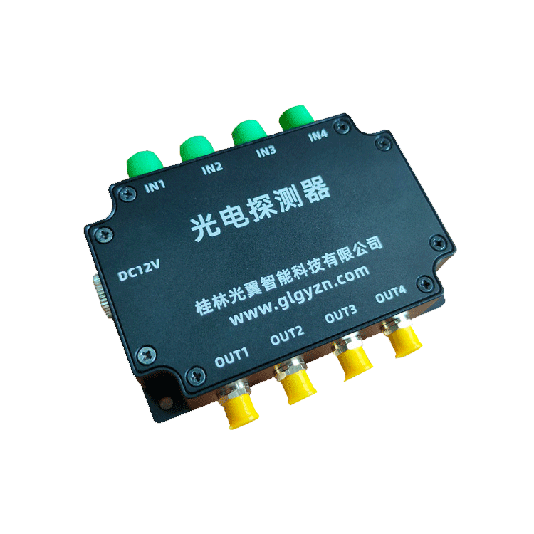 One photodetector module with 4/8/16 channels, compact size, easy integration, customized parameters