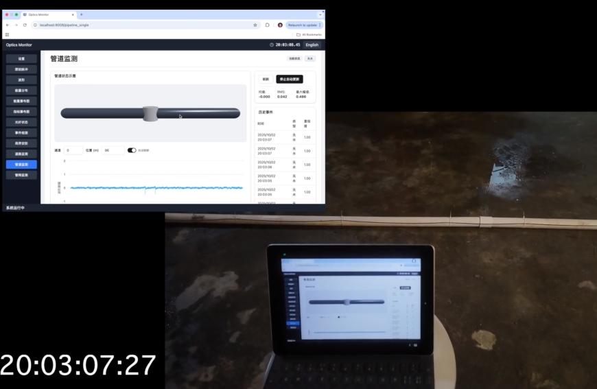 Portable DAS uses AI to monitor pipeline leaks and blockages.