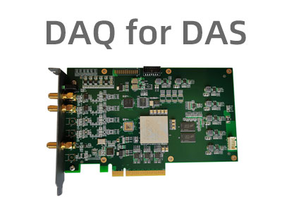 Data acquisition system for fiber optic vibration monitoring